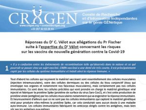 Read more about the article Rapport d’expertise sur les vaccins Covid-19 : Les réponses du Dr. VÉLOT au Pr. FISCHER